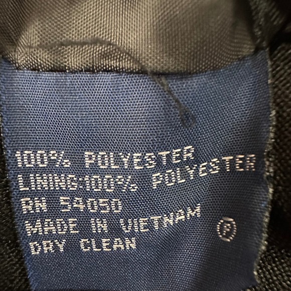 Evan Picone Black Pinstripe Blazer Jacket Women's Career Business size 12 - Picture 6 of 6